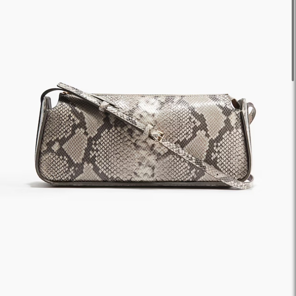 H&M snakeskin purse